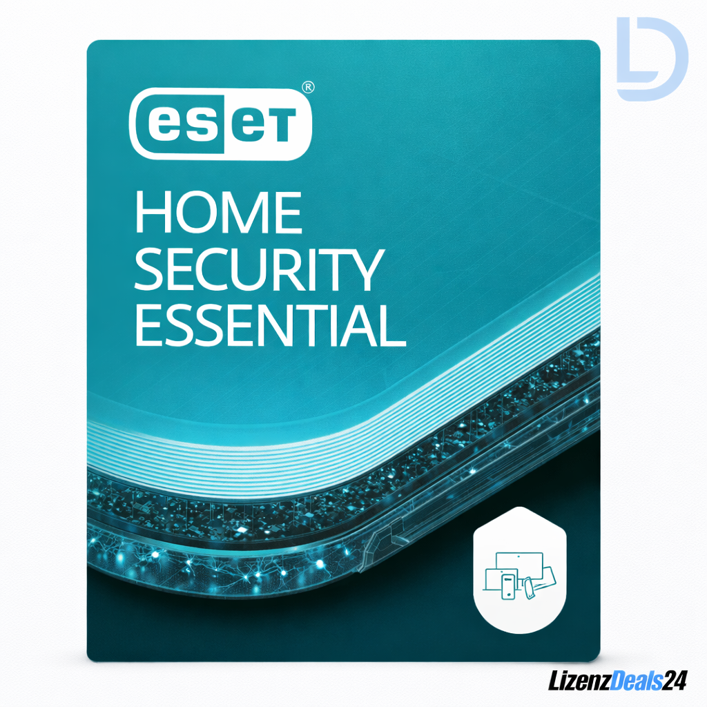 ESET HOME Security Essential 2026 – 1 Gerät – 1 Jahr Laufzeit