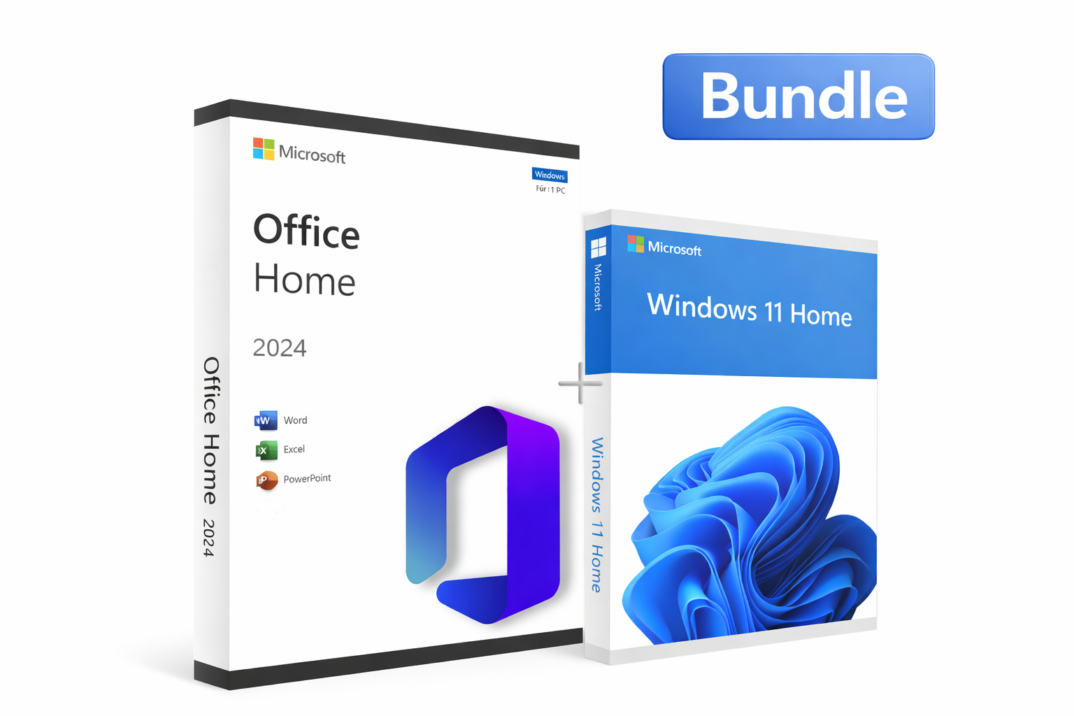Microsoft Windows 11 Home + Office Home 2024 Bundle