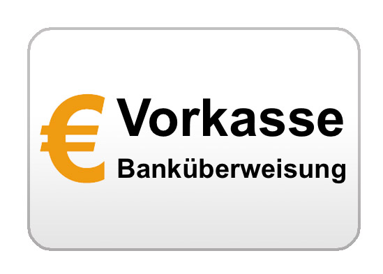 Banküberweisung (Vorkasse)