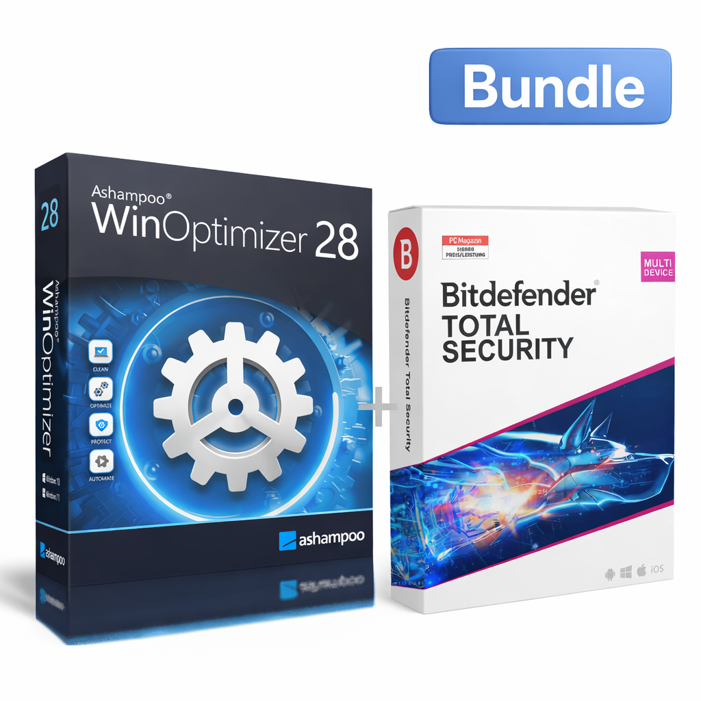 Ashampoo WinOptimizer 28 + Bitdefender Total Security Bundle