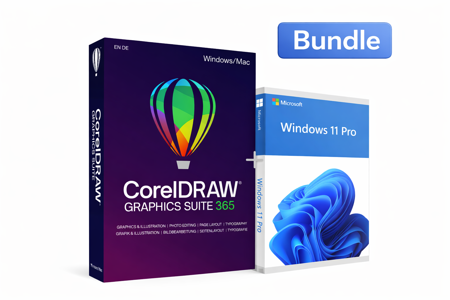 CorelDRAW Graphics Suite 365 + Windows 11 Pro Bundle
