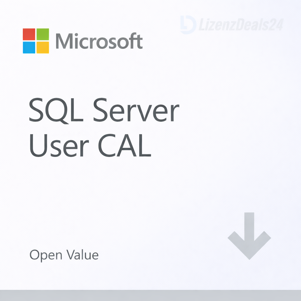 Microsoft SQL Server User CAL – Open Value