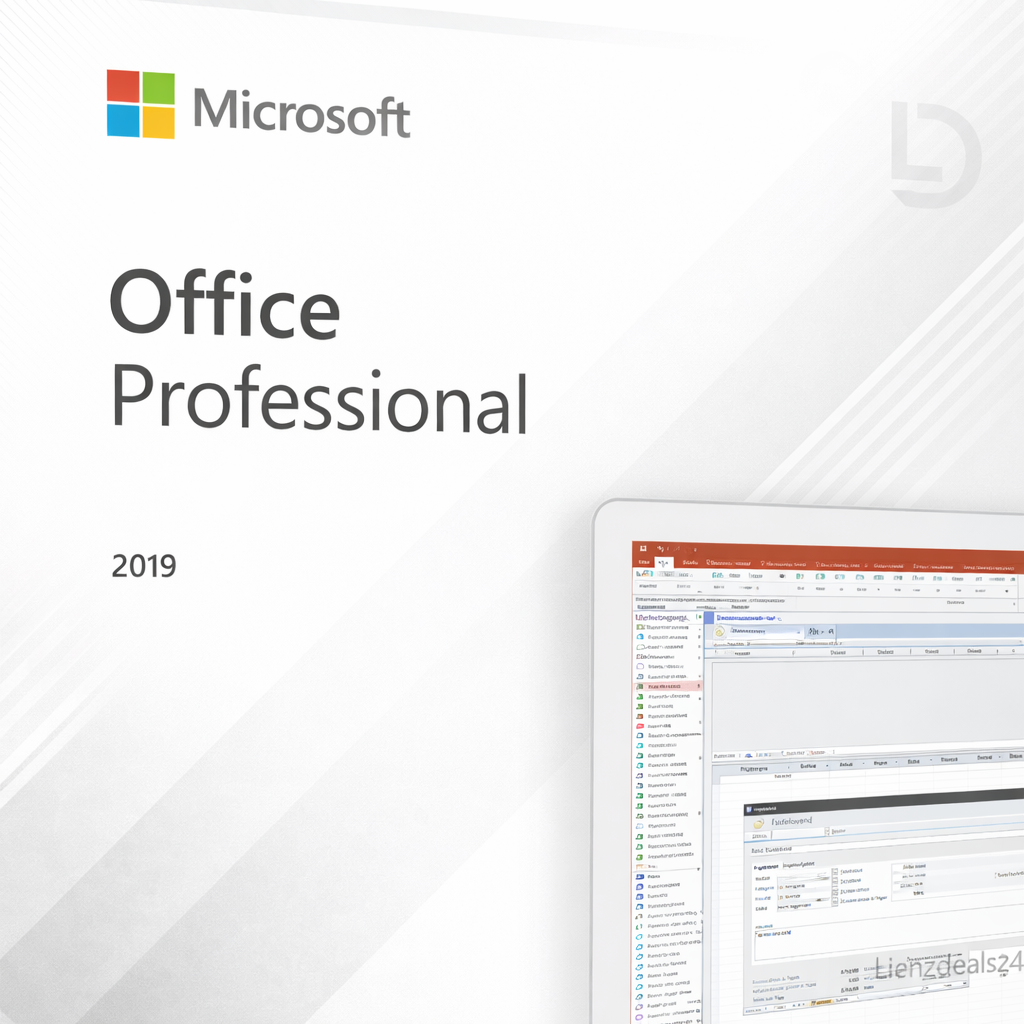 Microsoft Office 2019 Professional – Dauerlizenz für Windows