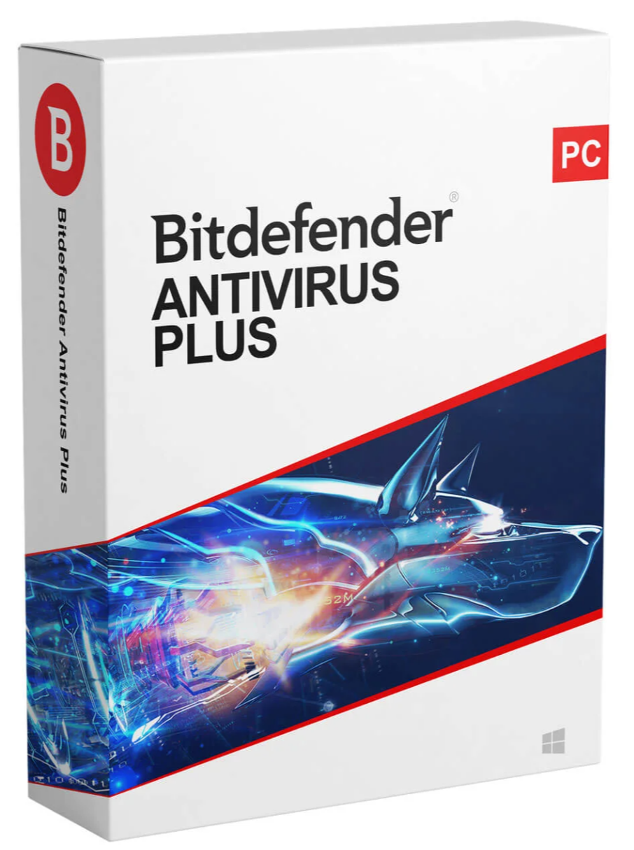 Bitdefender Antivirus Plus 2026 | 1 Gerät – 1 Jahr | Vollversion: KI-Virenschutz, VPN & Speed-Optimierung
