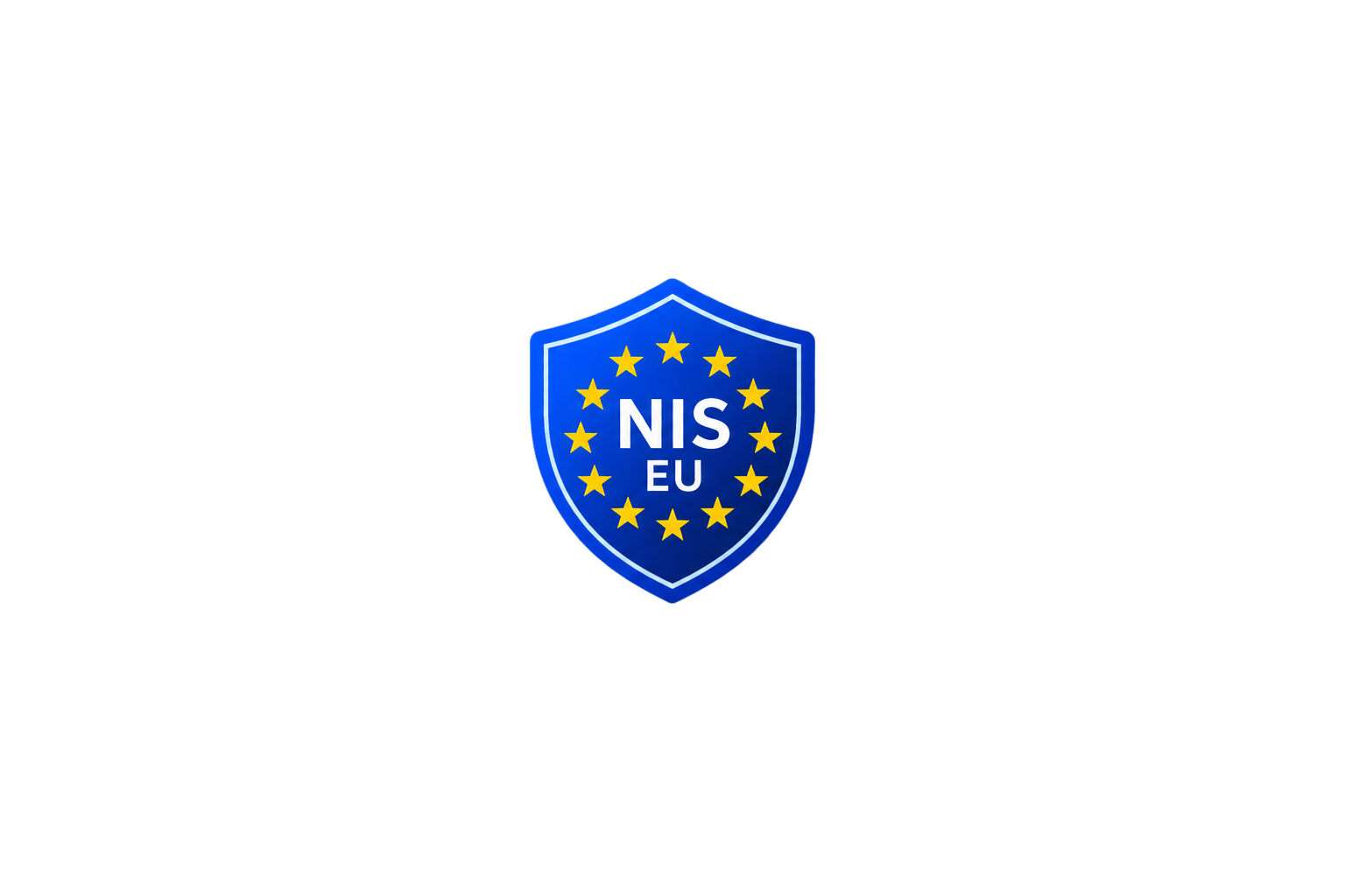 Europäisches NIS-EU Emblem für rechtssichere Server-Lösungen