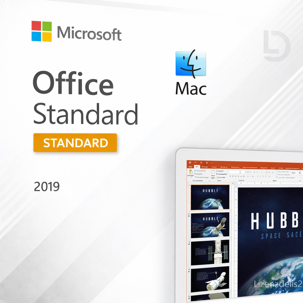 Microsoft Office 2019 Standard Mac – Dauerlizenz für macOS