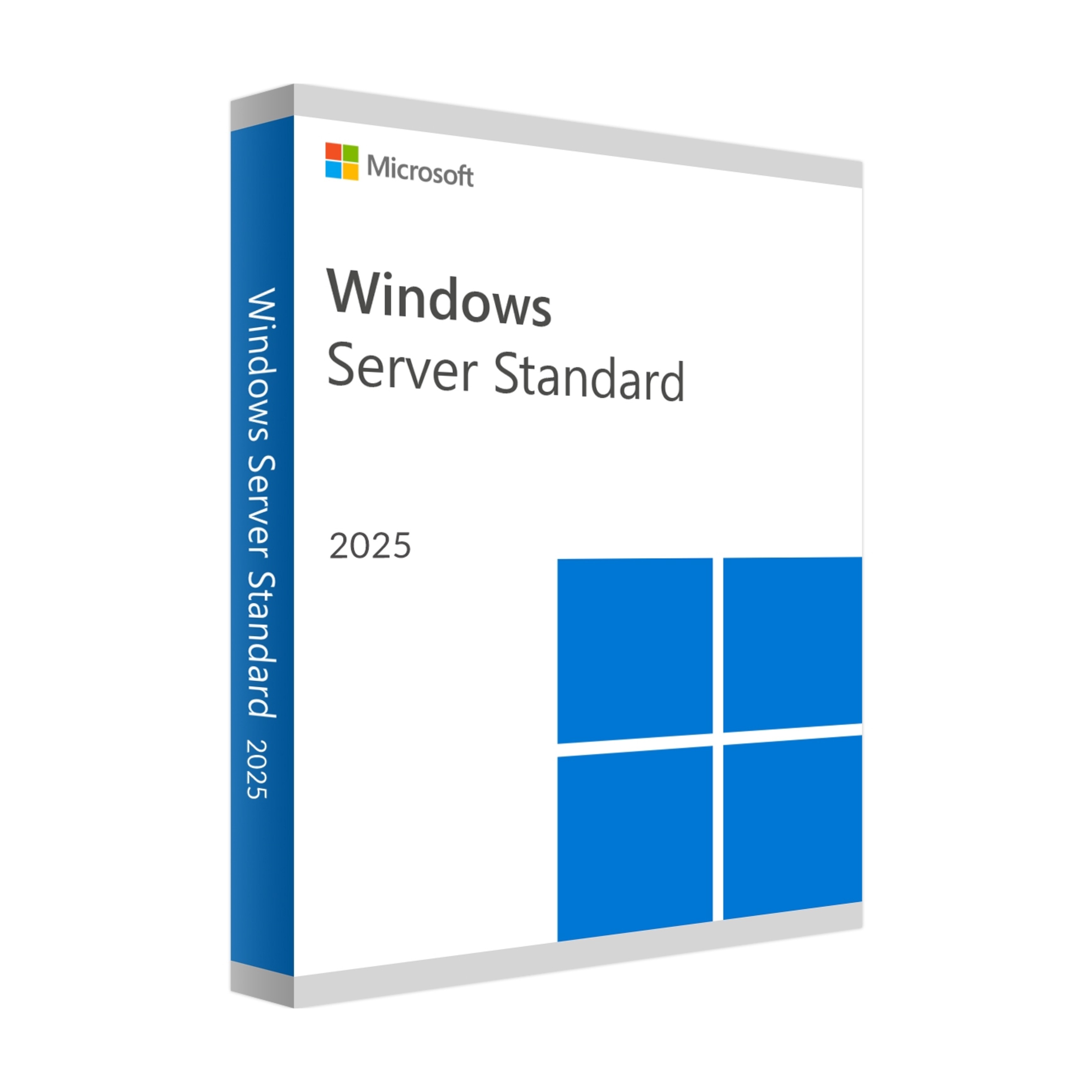 Microsoft Windows Server 2025 Standard | Hybrides Cloud-Betriebssystem | Core-basierte Lizenzierung