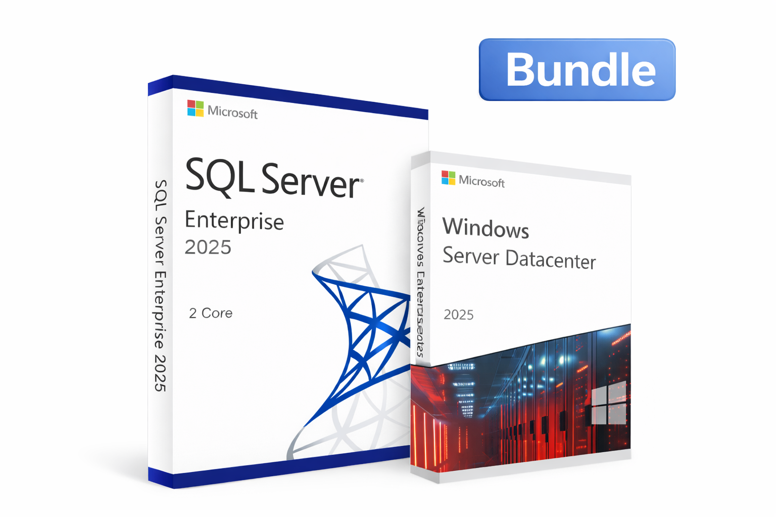 Microsoft Windows Server 2025 Datacenter + SQL Server 2025 Enterprise Bundle