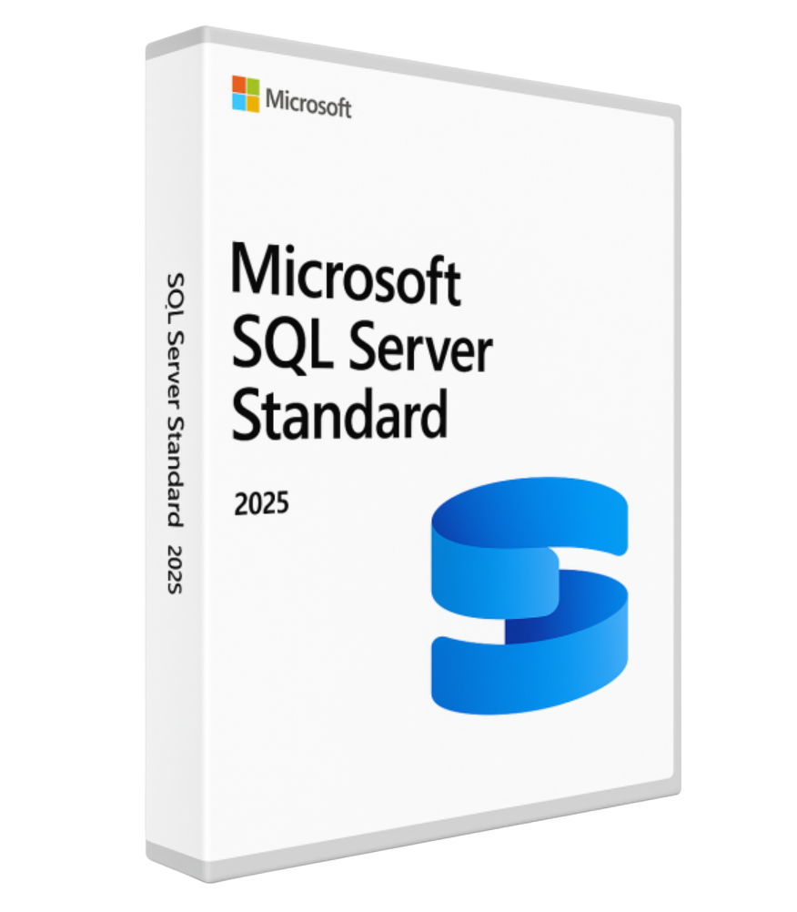 Microsoft SQL Server 2025 Standard | Relationale Datenbanklösung | Unbefristete Lizenz | Server/CAL-Modell