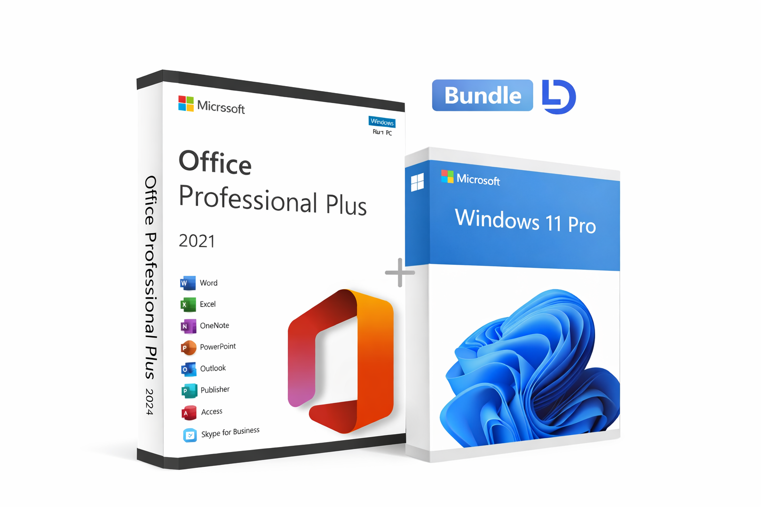 Microsoft Office 2021 Professional Plus & Windows 11 Pro Bundle