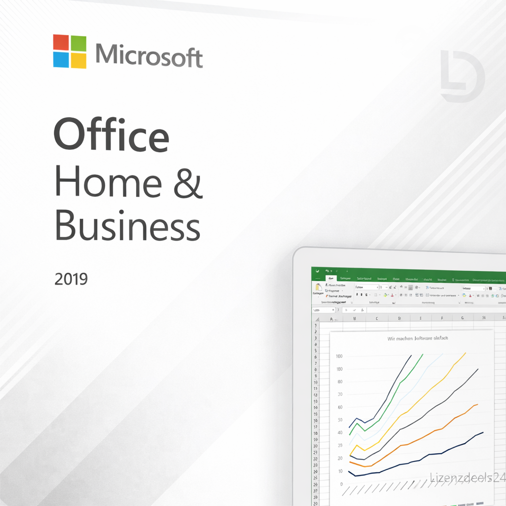 Microsoft Office 2019 Home and Business – Dauerlizenz für Windows