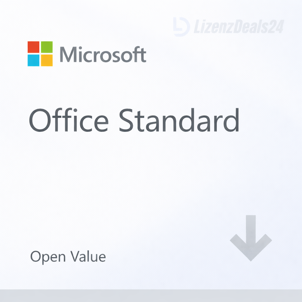Microsoft Office Standard – Open Value – 3 Jahre Software Assurance