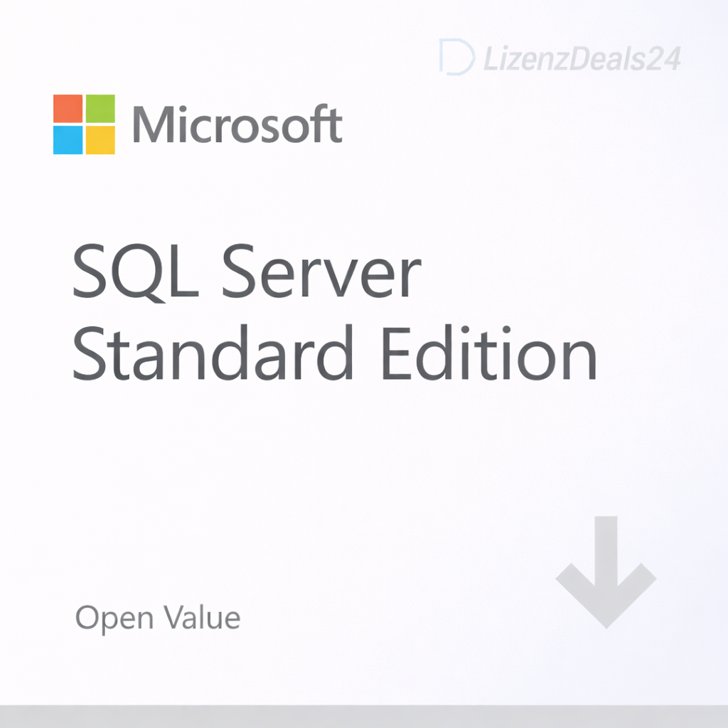 Microsoft SQL Server Standard – Open Value