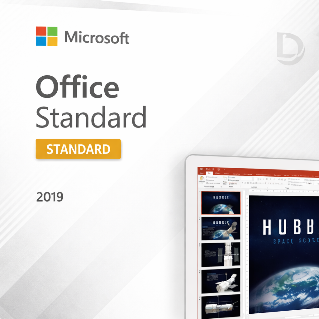 Microsoft Office 2019 Standard – Dauerlizenz für Windows