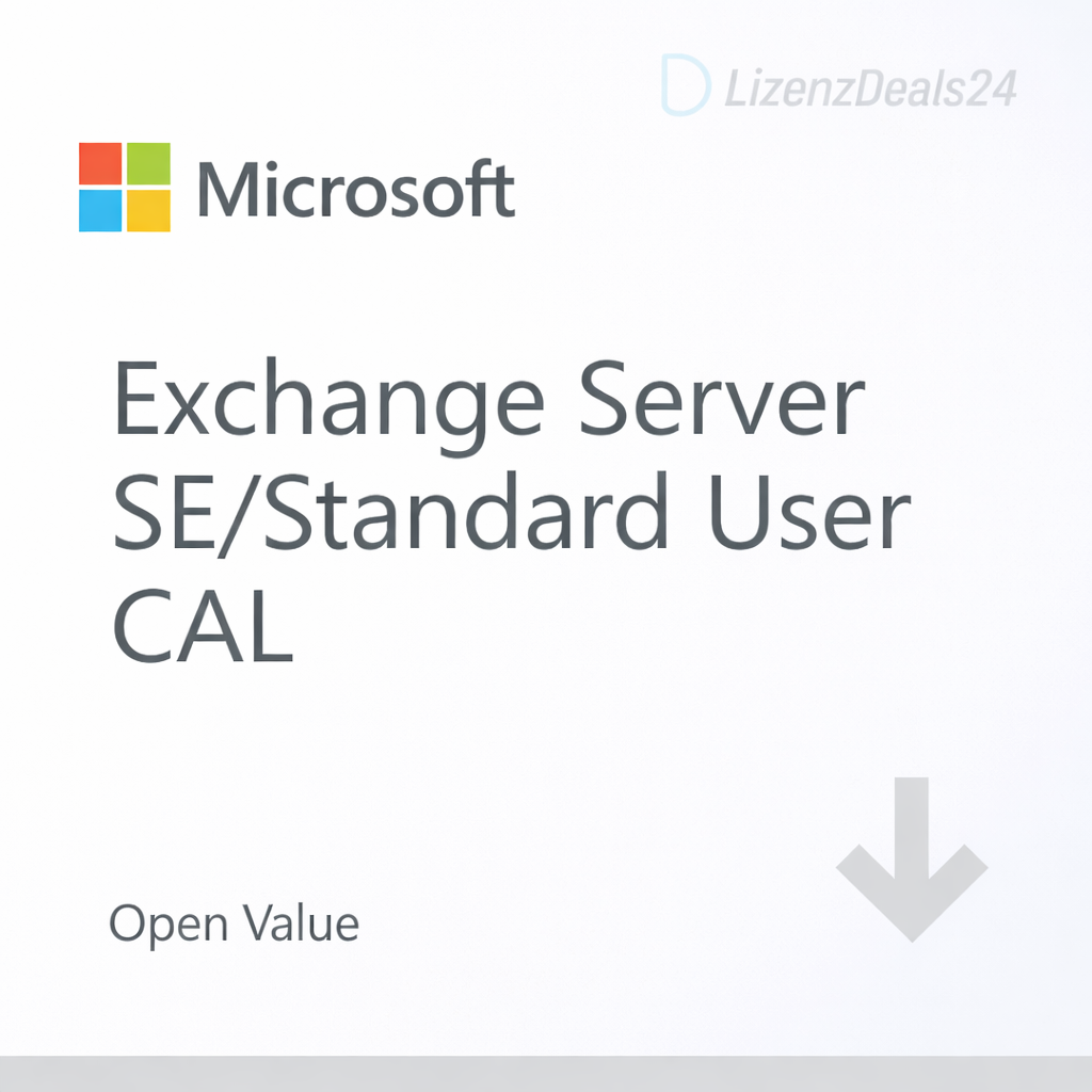 Microsoft Exchange Server Standard SE User CAL – Open Value