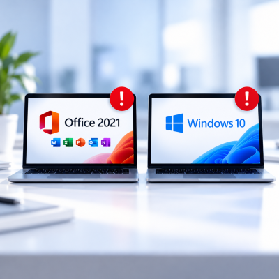 Office 2021 und Windows 10 Support-Ende